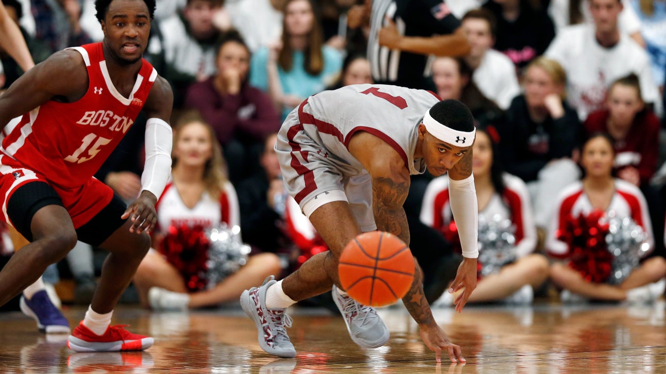 Boston U upsets Colgate 64-61 for Patriot League title