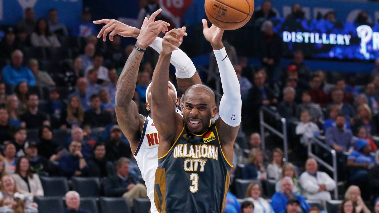 Chris Paul scores 29 points, leads Thunder past Nuggets