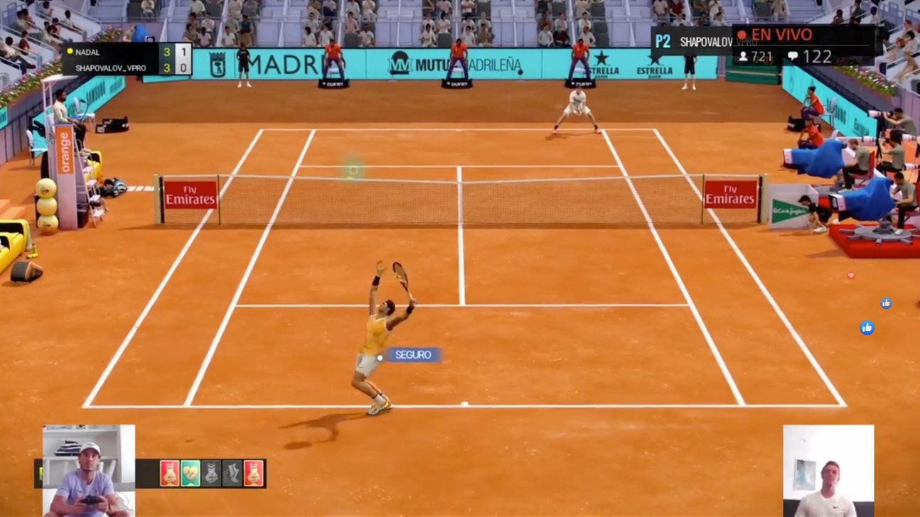 Murray's cursing, muttering highlight virus video tennis