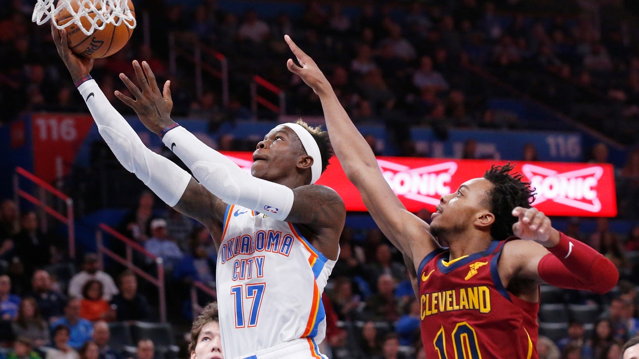 Schroder scores 30, leads Thunder past Cavaliers 109-103