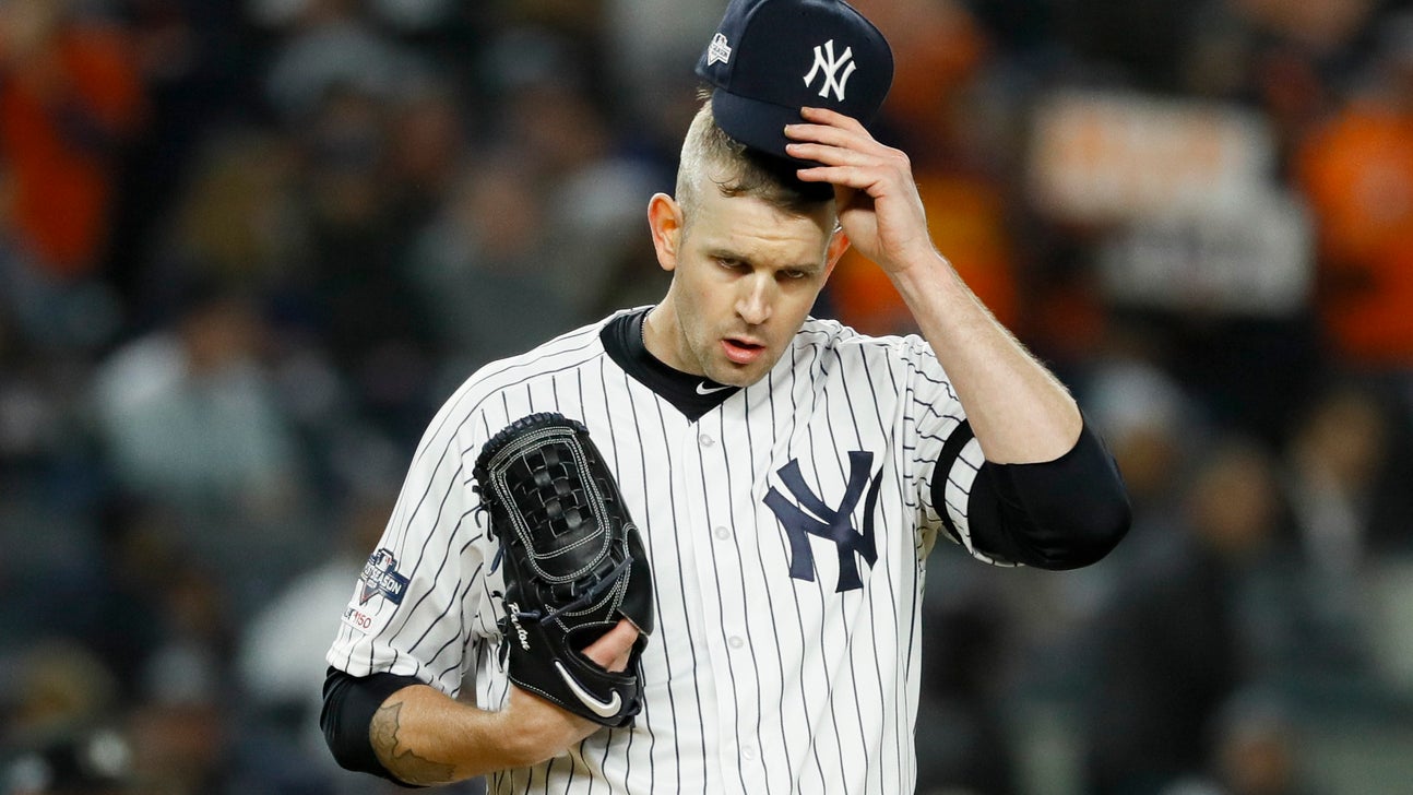 Yankees lefty James Paxton has back surgery, out 3-4 months