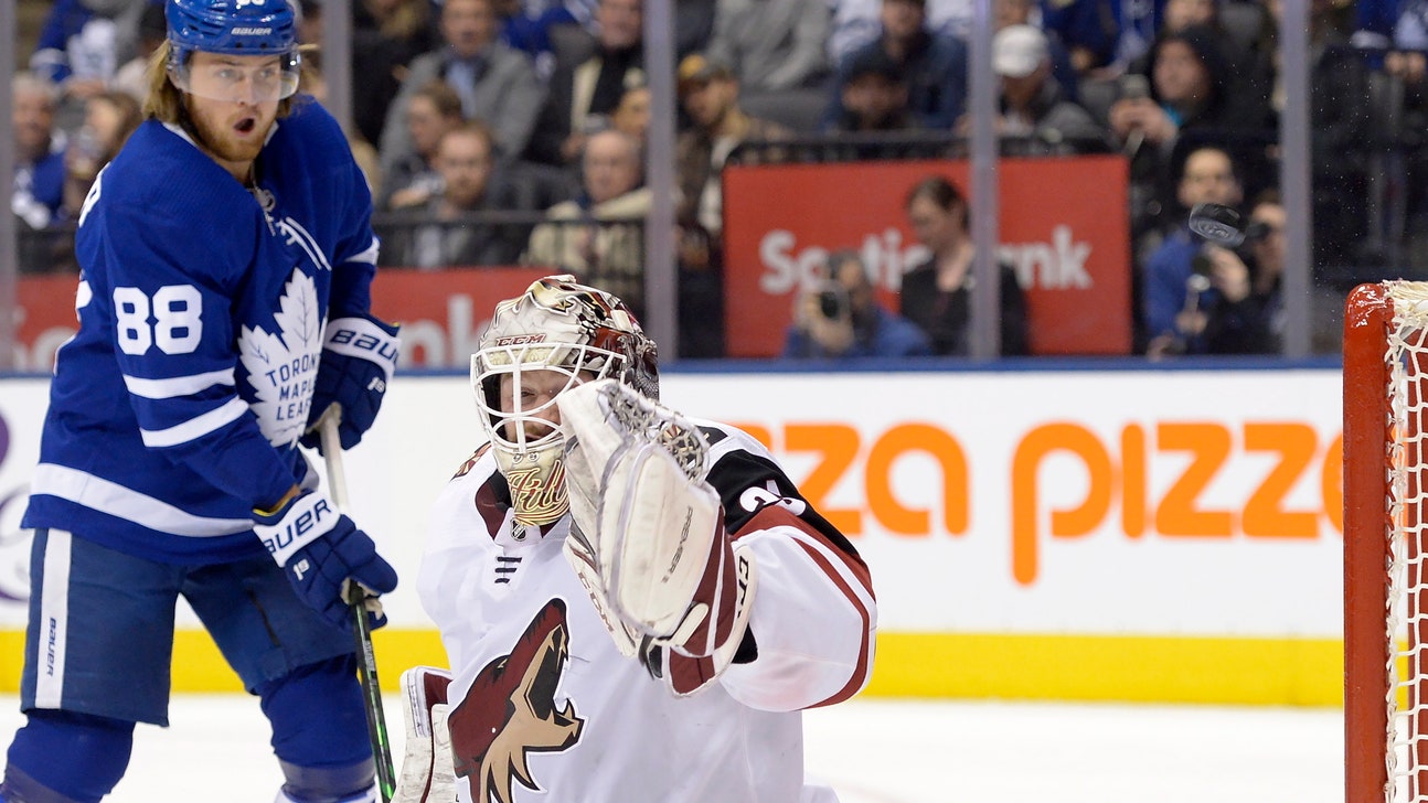Kapanen scores in OT, Maple Leafs beat Coyotes 3-2