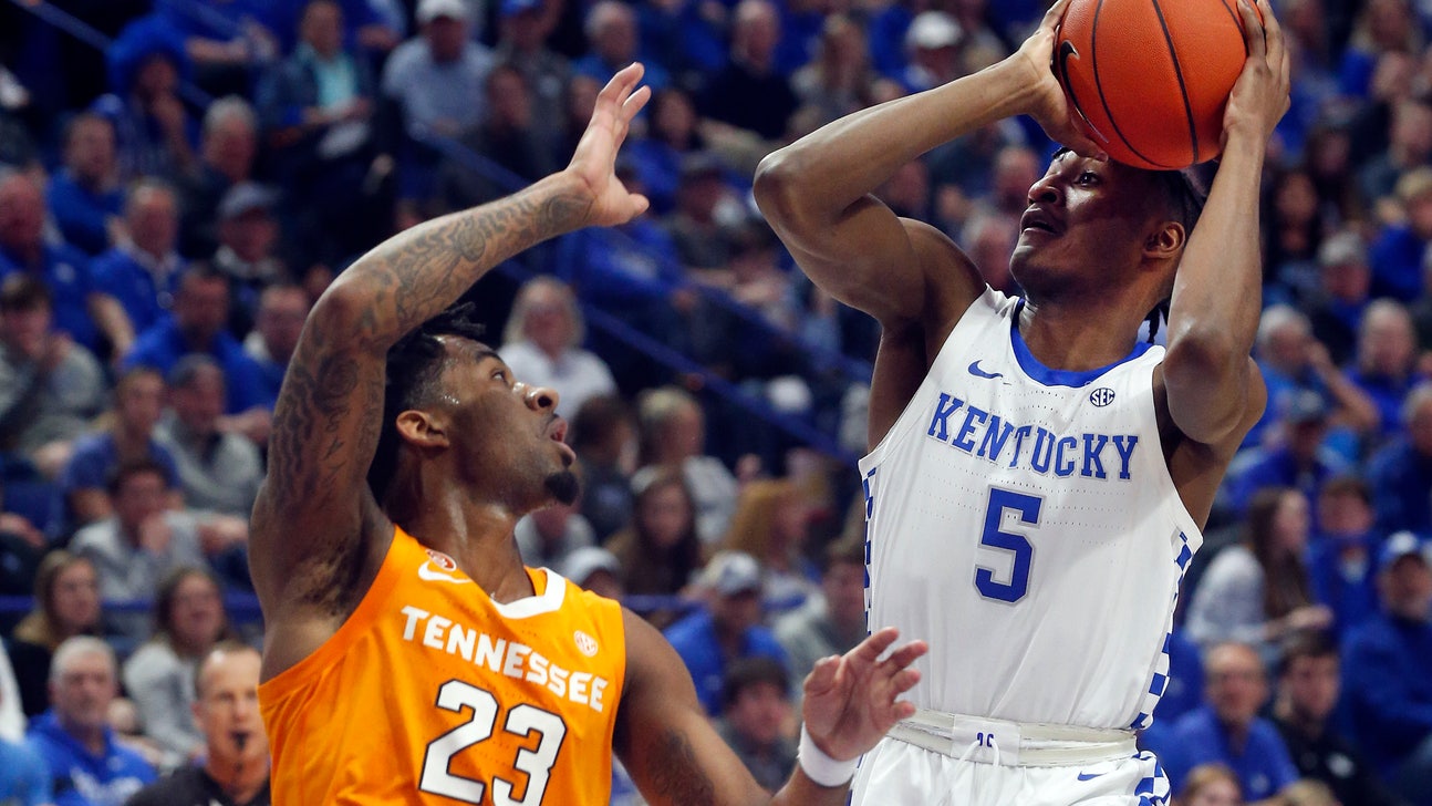 Fulkerson scores 27, Tennessee stuns No. 6 Kentucky 81-73