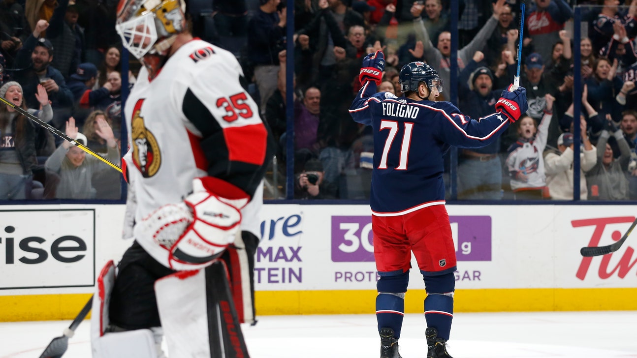 Bemstrom's OT tally lifts Blue Jackets over Senators 4-3