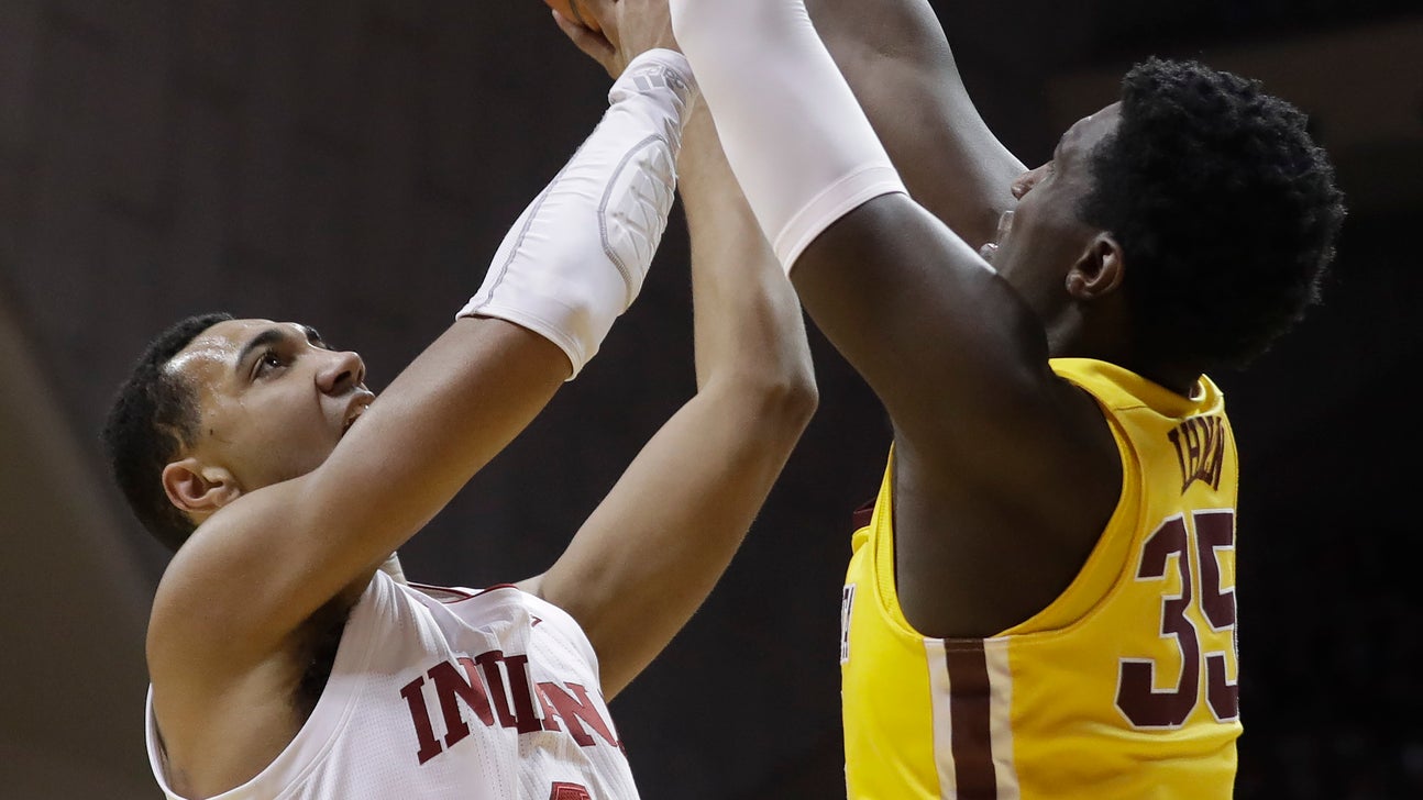 Hoosiers earn crucial victory, 72-67, sweep Golden Gophers