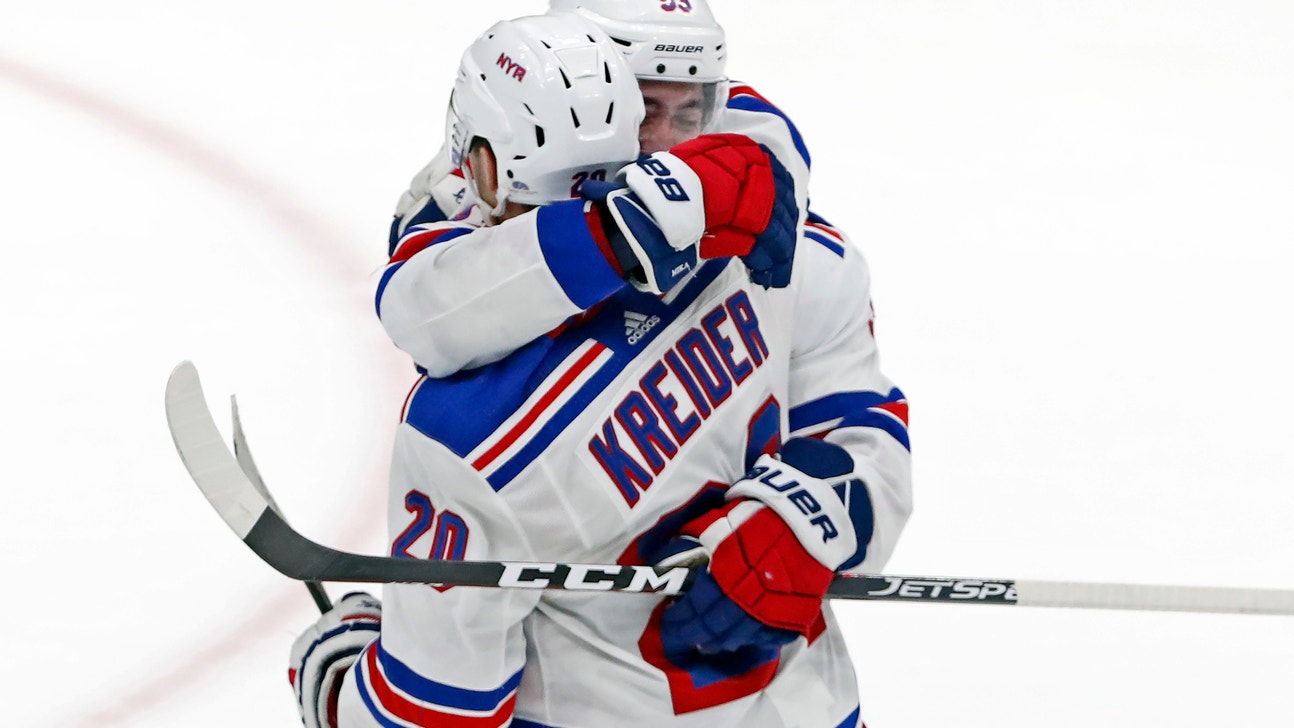 Zibanejad scores in OT, Rangers beat rival Islanders 4-3