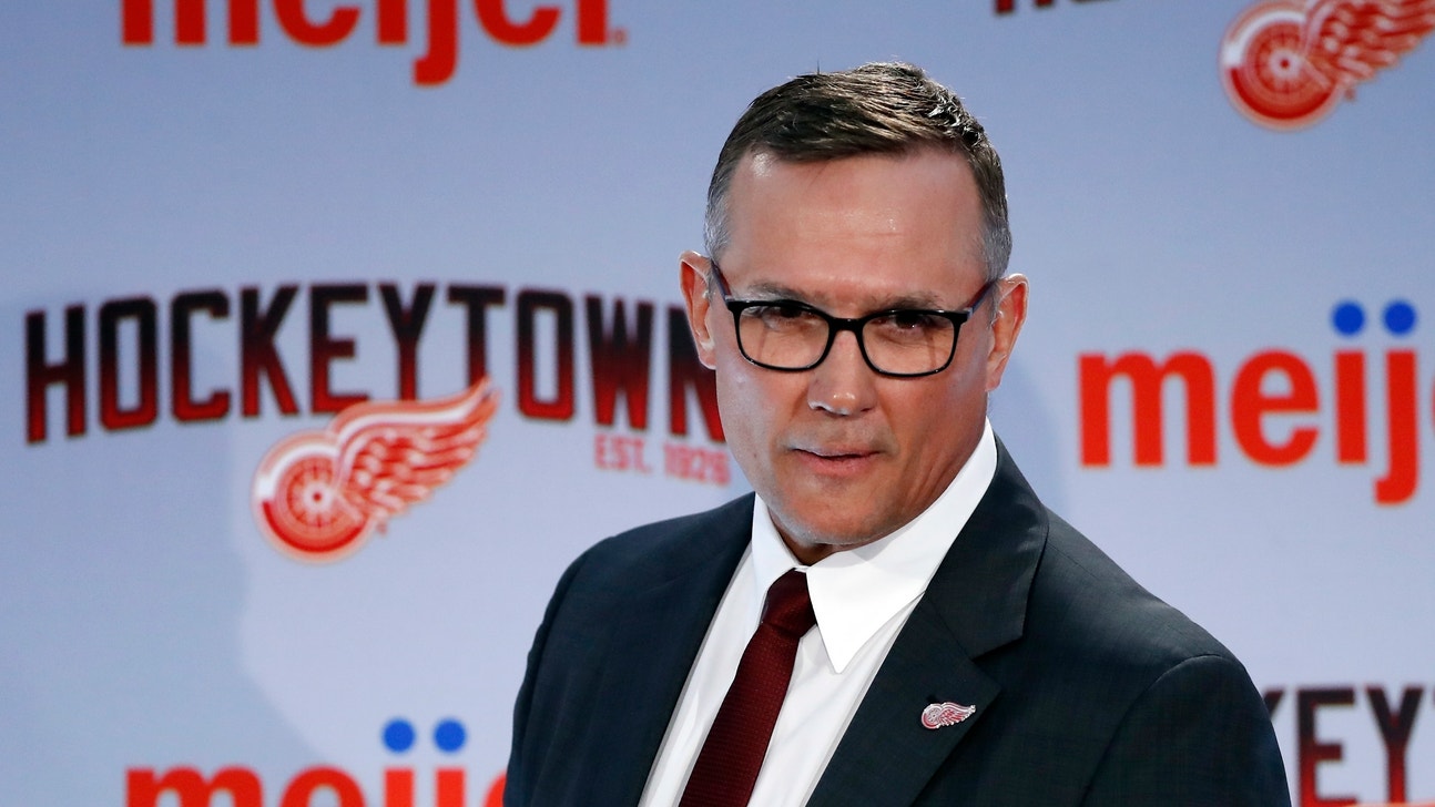 Yzerman-led Red Wings sticking to long-term plan to rebuild