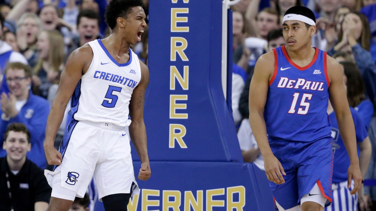 Alexander's 24 lead No. 23 Creighton in 93-64 rout of DePaul