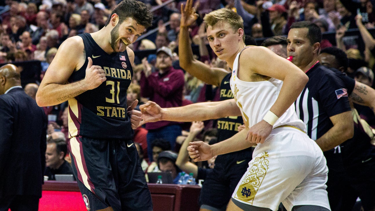 Wilkes scores 19 points, No. 5 Florida St. beats Notre Dame