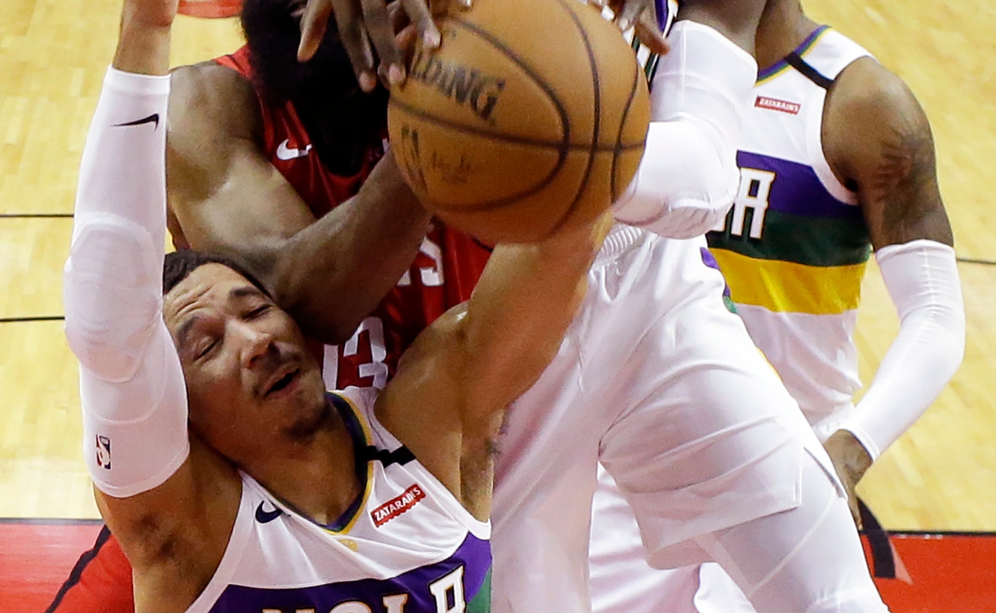 Harden S 40 Leads Rockets Over Pelicans 117 109 Fox Sports