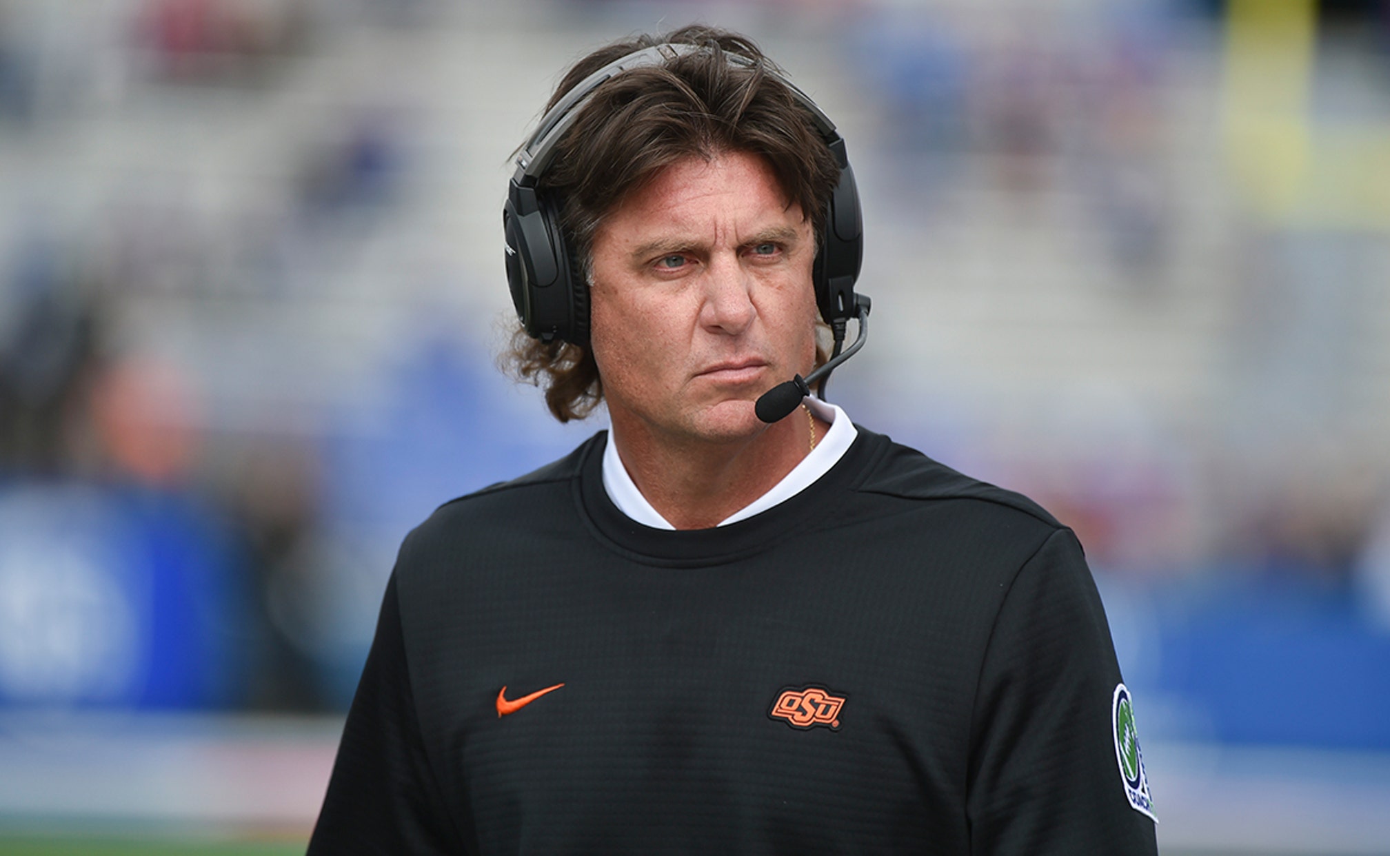 Oklahoma State S Mike Gundy Takes 1 Million Pay Cut After Review For Wearing Oan T Shirt 3downnation