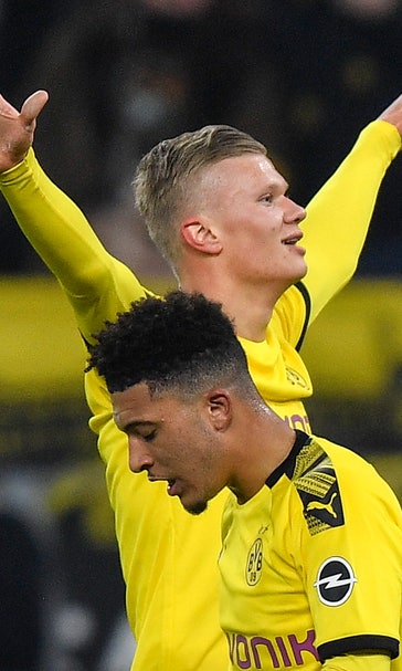 Haaland record start in Bundesliga with 5 goals from 6 shots | FOX Sports