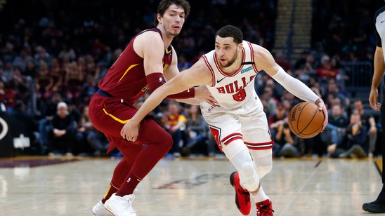 Zach LaVine scores 44 as Bulls beat Cavaliers 118-106