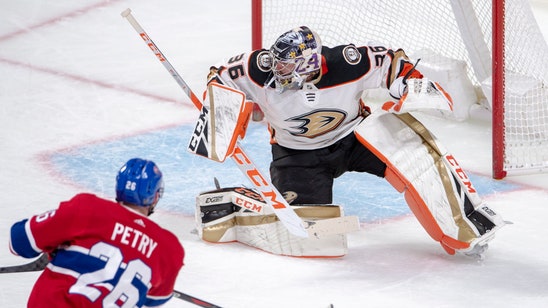 Petry's OT goal lifts Canadiens over Ducks 3-2