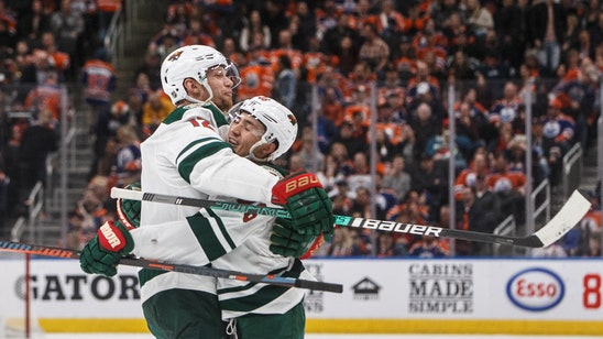 Spurgeon's hat trick leads Wild past Oilers 5-3