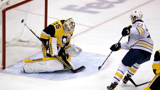 Eichel scores twice, Sabres races past sluggish Penguins 5-2