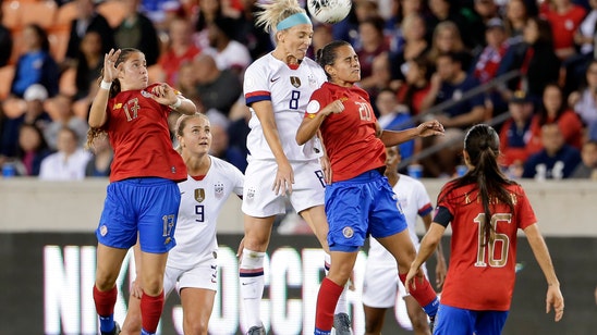 US women beat Costa Rica 6-0, win Olympic qualifying group