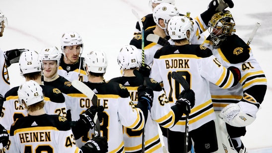 NHL-best Bruins beat Rangers 3-1 for 9th win in 10 games