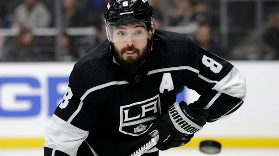 Kings' Doughty out, ending consecutive game streak at 460