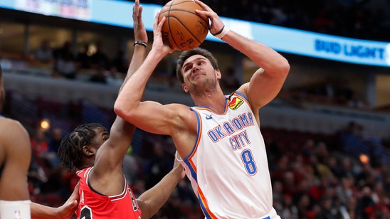 Schroder helps Thunder top Bulls 124-122