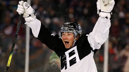 Toffoli scores NHL's first outdoor hat trick, Kings beat Avs