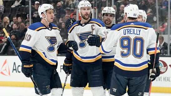 Pietrangelo's two goals lifts Blues to 4-2 win over Ducks