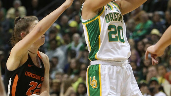 No. 4 Oregon holds off No. 7 Oregon State 76-64