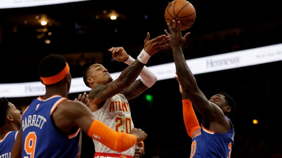 Randle scores 33, Knicks outlast Hawks 136-131 in overtime