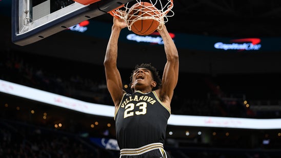 No. 14 Villanova holds on to beat Georgetown 70-69