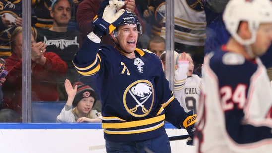 Eichel scores in OT to give Sabres 2-1 win over Blue Jackets