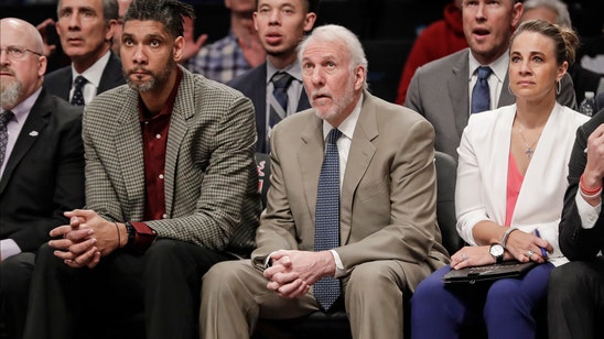 Nets pound Spurs 139-120 in Popovich's return to the bench