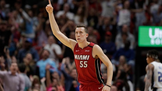 Miami's Duncan Robinson on a record path from 3-point land