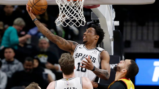 DeRozan's season-high 38 points helps Spurs top Jazz 127-120