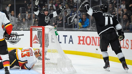 Toffoli, Wagner score in 2nd period, Kings beat Flames 5-3