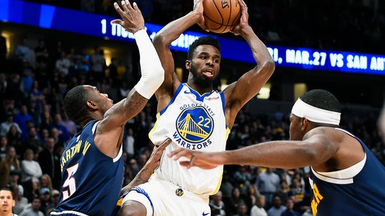 Paschall helps Warriors rally to stun Nuggets 116-100