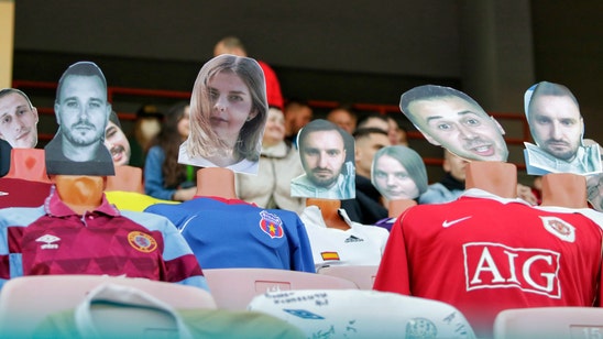 Belarusian club puts mannequins in stands as fans stay away