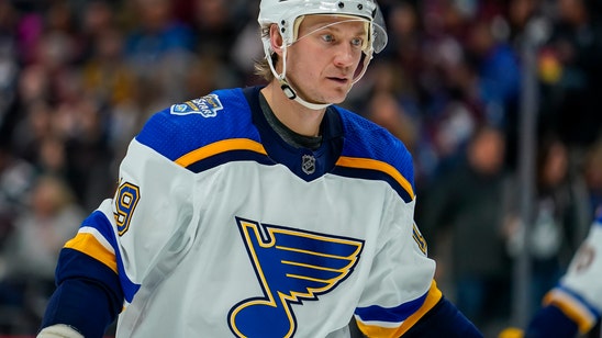 Blues rule out Bouwmeester for remainder of season, playoffs