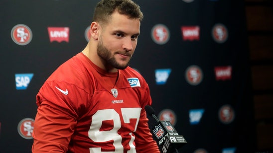 49ers DE Nick Bosa prepares for bigger second season