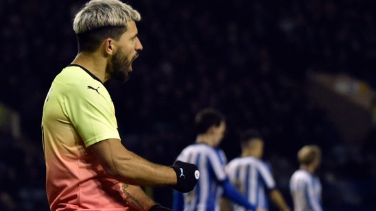 Man City scrapes into FA Cup quarterfinals, Tottenham out