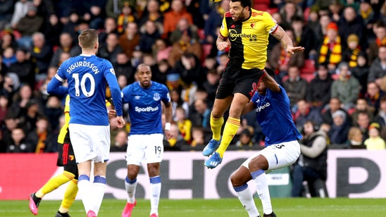 Everton comes from 2 goals down to beat Watford 3-2 in EPL