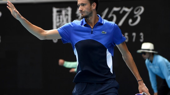 Medvedev loses to Simon again, Tsitsipas into Open 13 semis