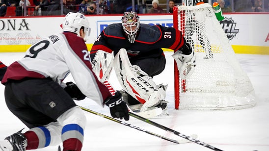 Girard's late goal lifts Avalanche over Hurricanes 3-2
