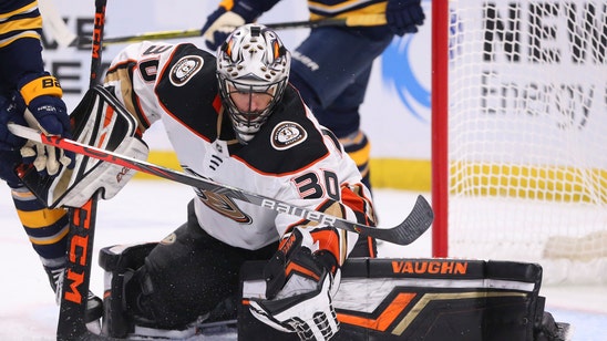 Ducks goalie Ryan Miller at ease entering twilight of career