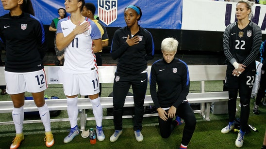 US Soccer repeals rule that banned kneeling during anthem