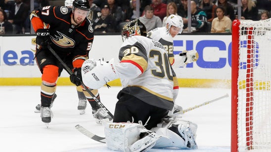 Karlsson's hat trick, Theodore's OT goal lift Knights in OT