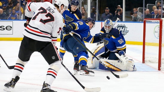 Sanford has 3-point game, St. Louis beats Chicago 6-5