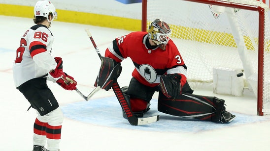 Hughes seals SO win, Devils beat Senators 4-3