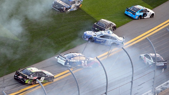 Jones wins crash-fest at Daytona to open NASCAR season