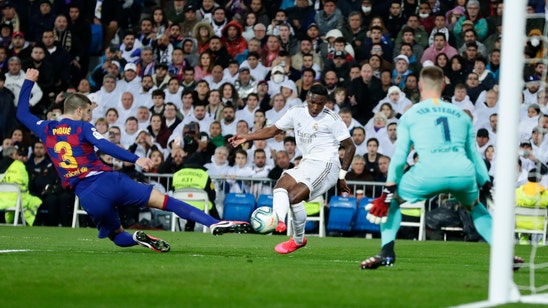 Vinícius Júnior helps Madrid end winless run against Barça