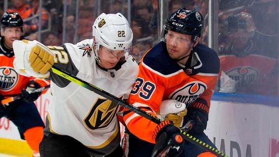 Theodore scores winner, Golden Knights beat Oilers 3-2 in OT